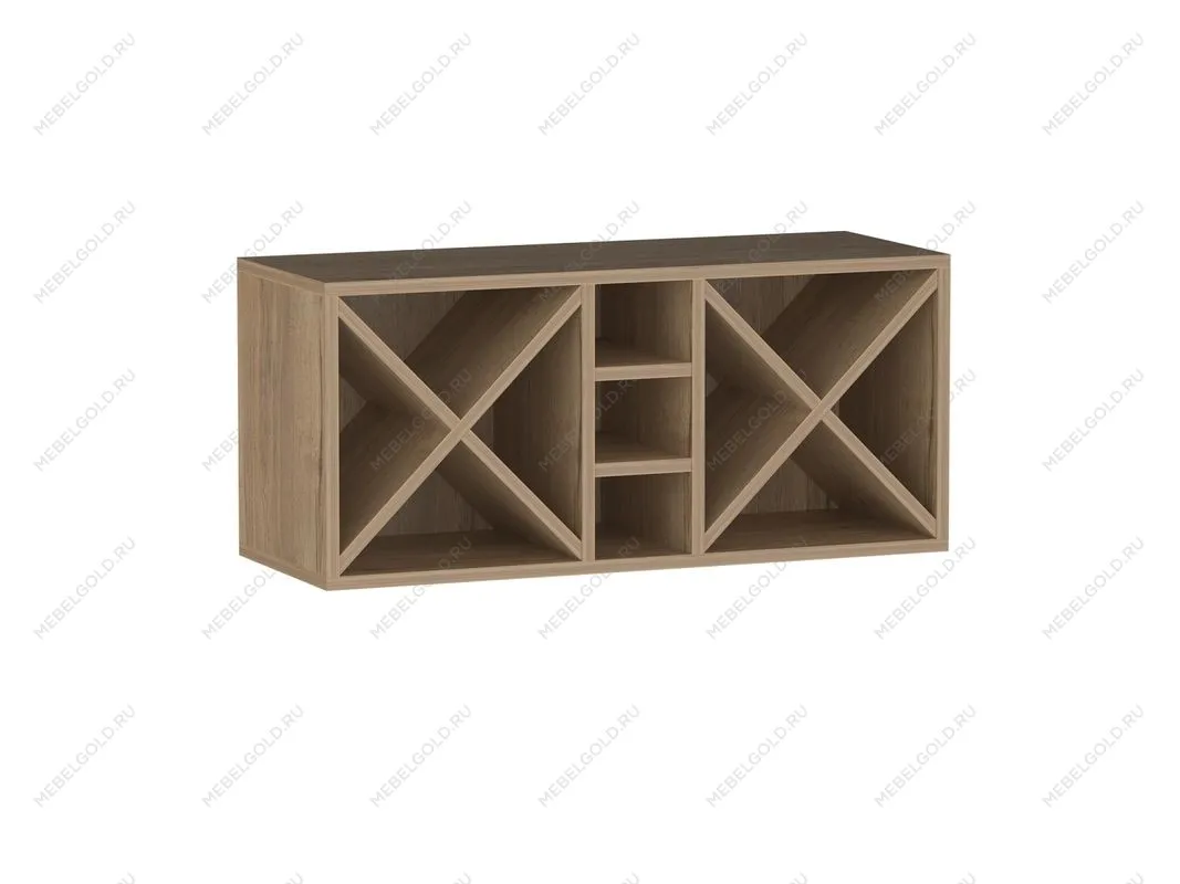 Шкаф ПБ-80, Сити (800*300*360) Дуб Галифакс натуральный, 20826