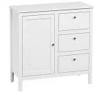 Тумба Ева (Хельга) KOM1D3S/95 белый | изображение 1