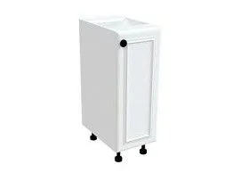 Стол С-30, Бьянка (300*470*820) Белый, 21105