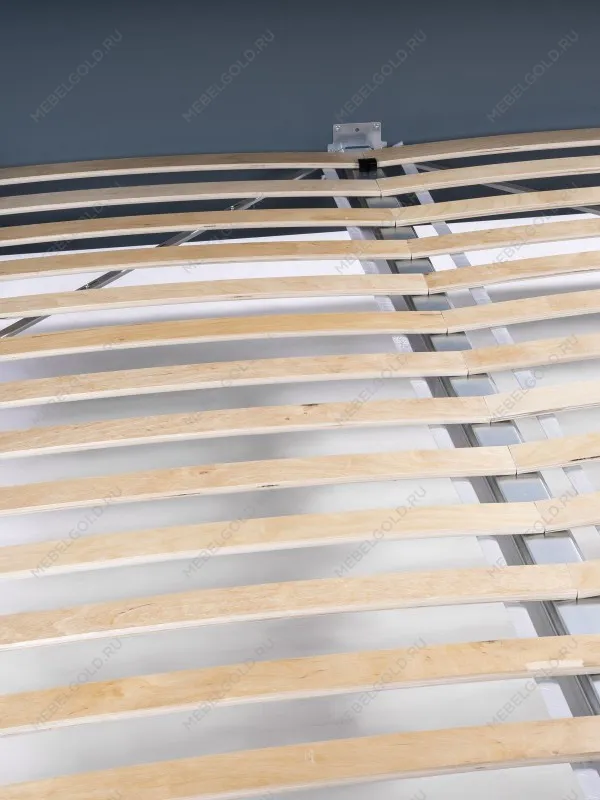 Кровать двуспальная Сага, 140х200 см, темно-бирюзовая | изображение 6