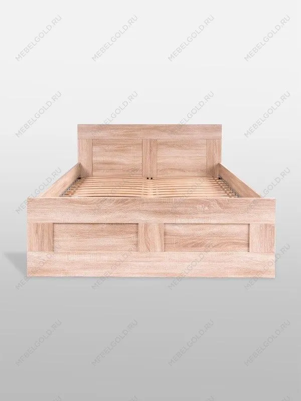 Кровать двуспальная Сириус, 160х200 см, дуб сонома | изображение 4