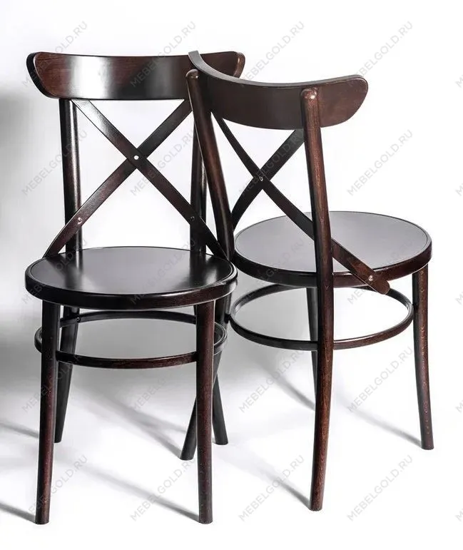 Стул венский Terra (темный орех) жесткое сиденье
