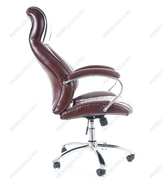 Кресло компьютерное Signal Q-557 (коричневый) | изображение 2