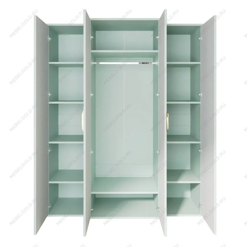Шкаф Замира 4-дверный оливковый | изображение 1