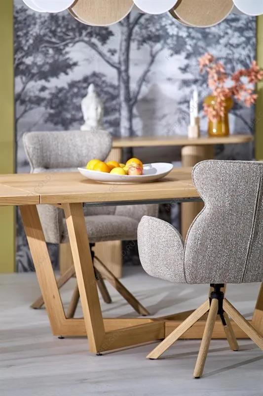 Стол обеденный Halmar MASSIVE 3 160 (дуб натуральный/дуб натуральный) | изображение 17