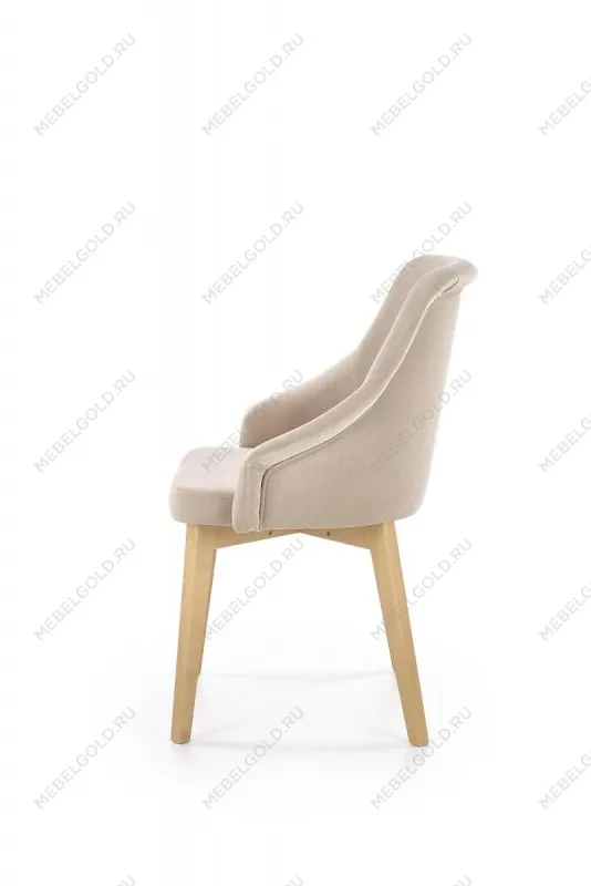 Стул кухонный Halmar TOLEDO 2 (дуб медовый/solo 252) | изображение 1