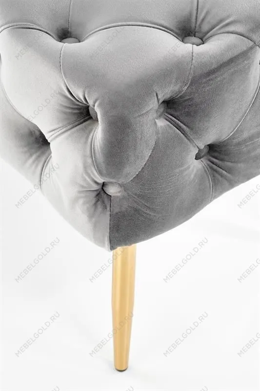 Скамья Halmar ATHENA (серый/золотой) | изображение 5