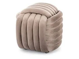 Пуф Signal BRUNI Velvet (темно-бежевый)