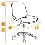 Кресло STYLE Олива, флок | изображение 8