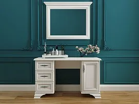 Стол туалетный Кентаки TOL белый