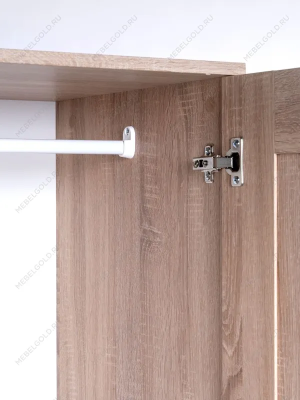 Шкаф Сириус, 2 двери и 1 ящик, 78х50х190 см, дуб сонома | изображение 11