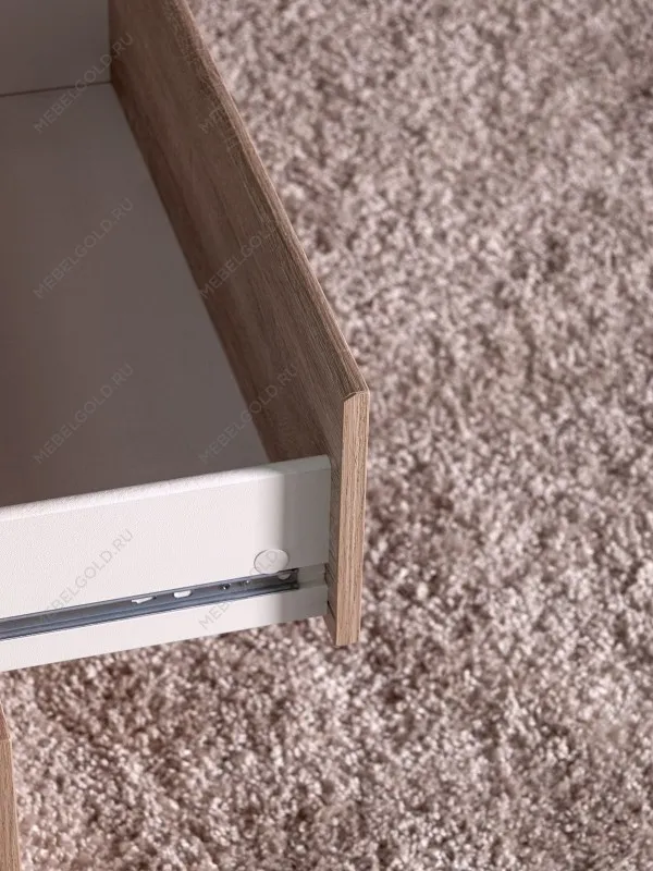 Тумба для ТВ Кастор, 4 ящика, 130х40х54 см, дуб сонома | изображение 6