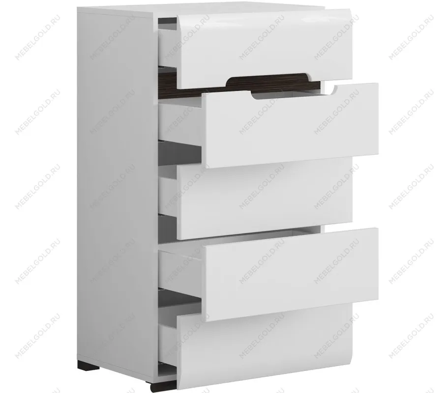 Комод Ацтека KOM5S/10/6 белый | изображение 1