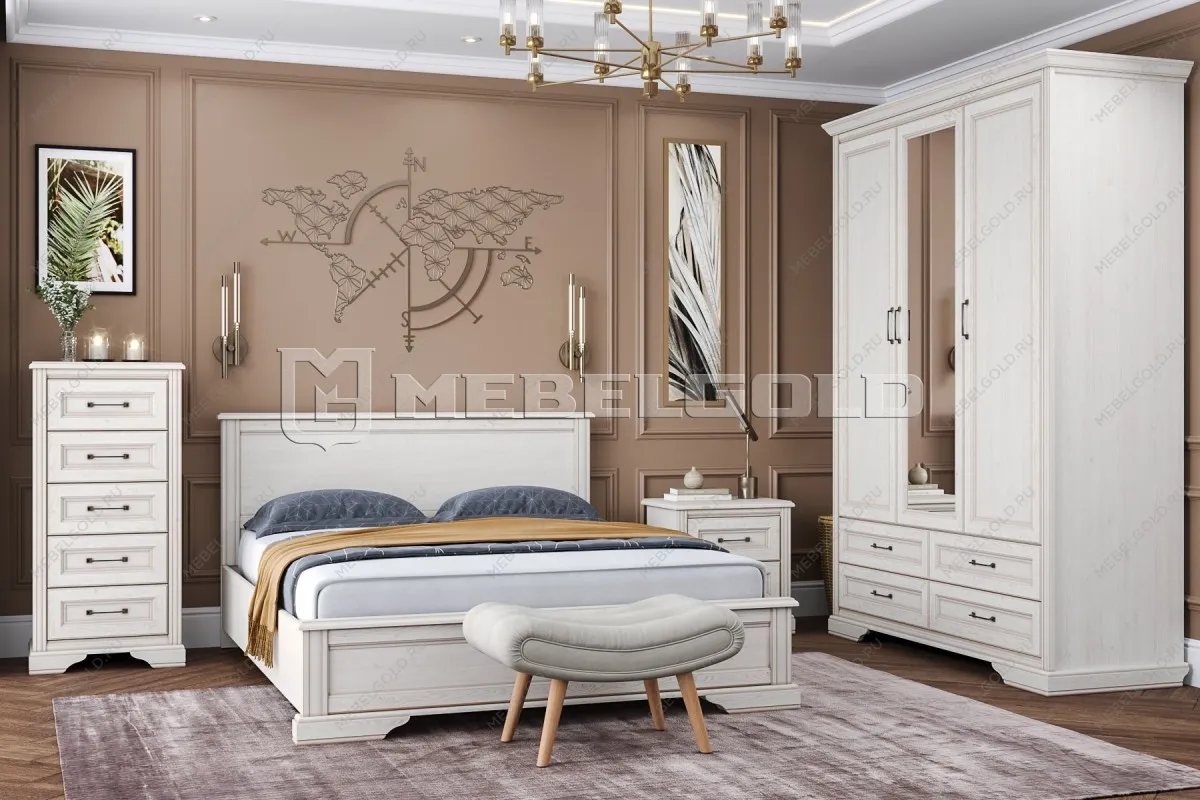 Кровать Стилиус LOZ160х200 с подъемным механизмом (Лиственница сибирская) | изображение 3