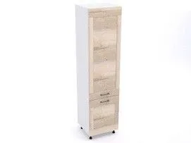 Пенал 960 ПГ-60 , Дублин (600*570*2406) Дуб галифакс белый, 21667