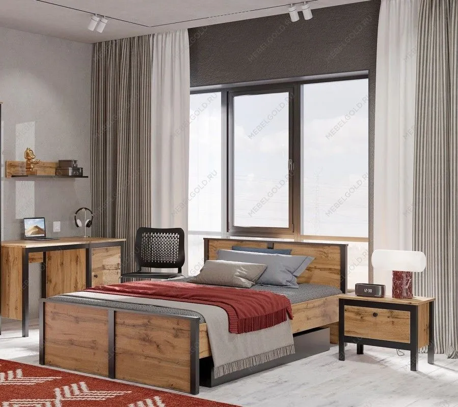 Тумба прикроватная Лофт KOM1S | изображение 3