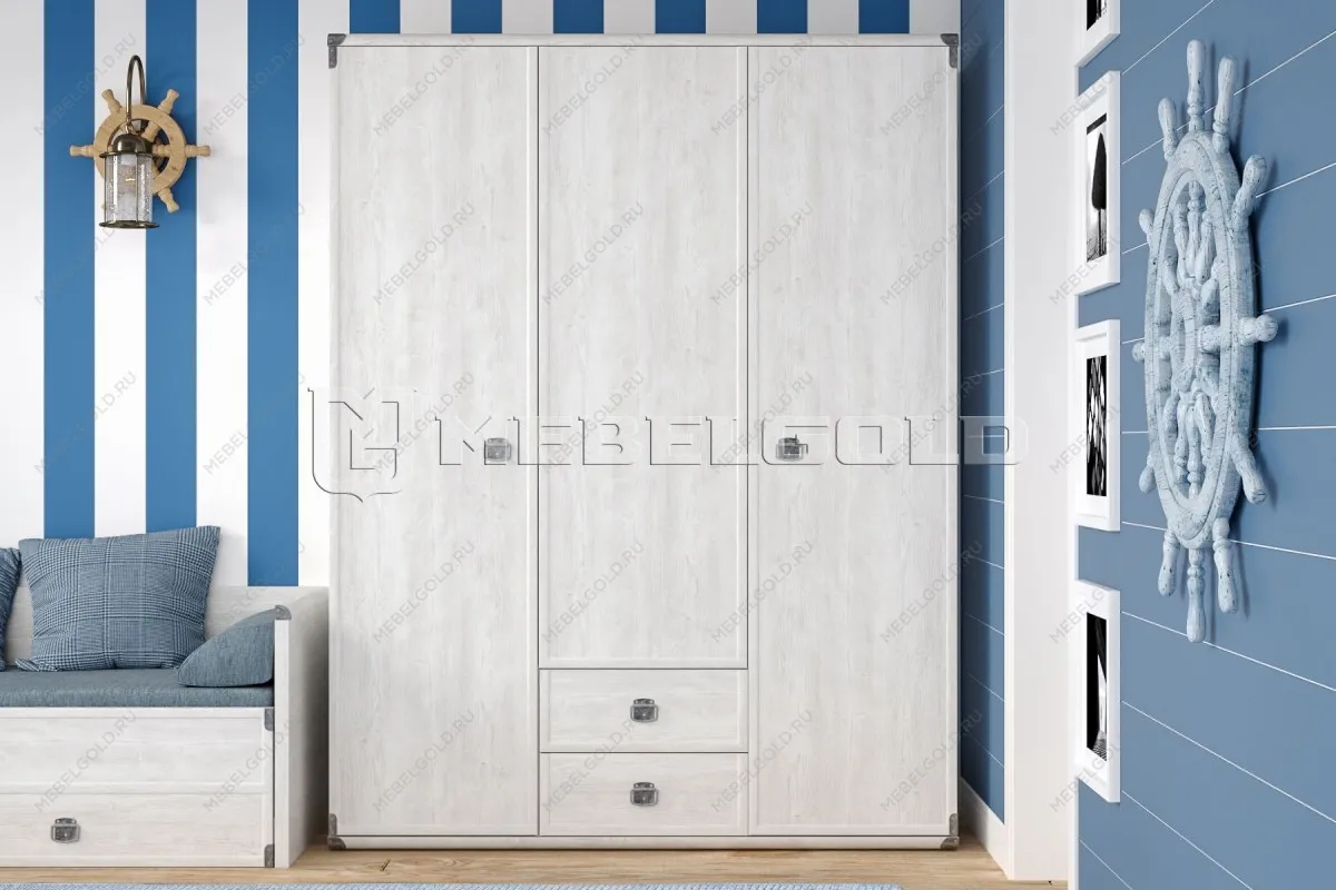 Шкаф Индиана JSZF3D2S сосна каньон | изображение 1