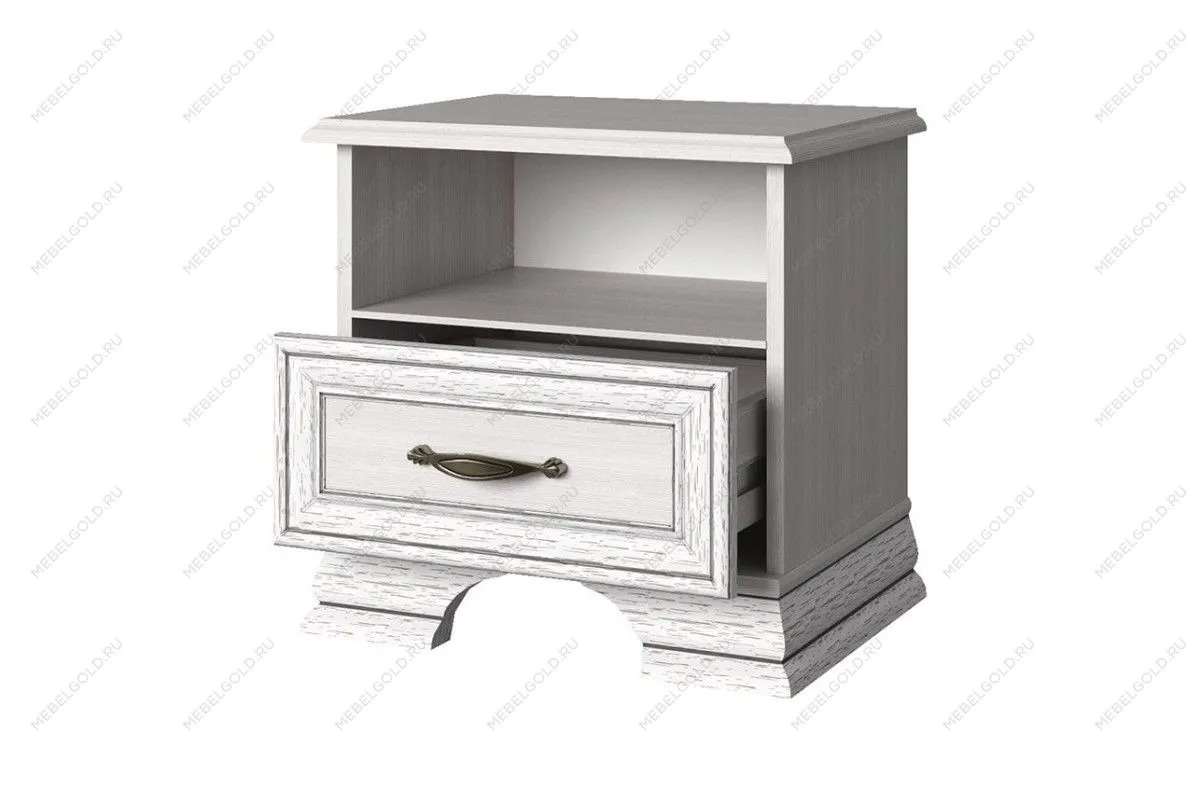 Тумба прикроватная Тиффани 1S вудлайн кремовый | изображение 1