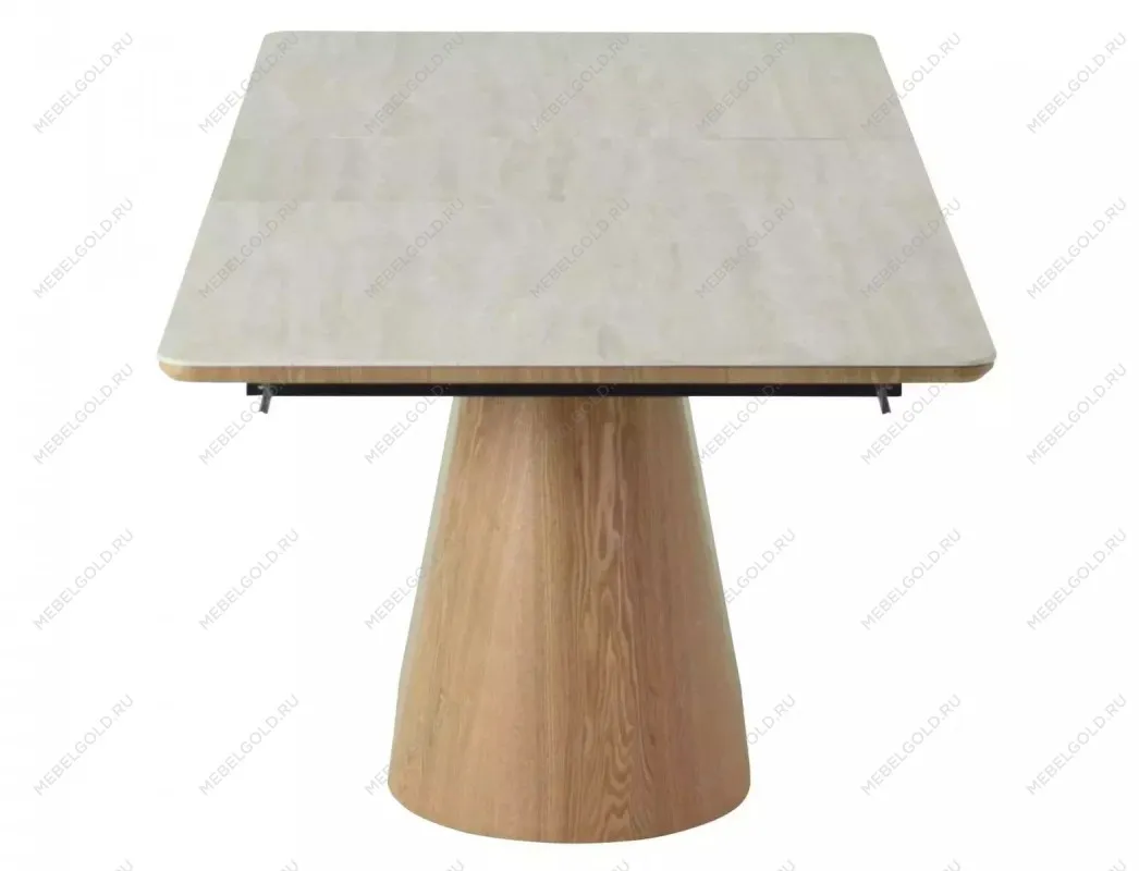 Стол обеденный Signal MONACO 160 (травертин/дуб) | изображение 6