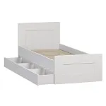 Ящик выкатной для кроватей СИРИУС, 60х60х20 см, белый | изображение 10