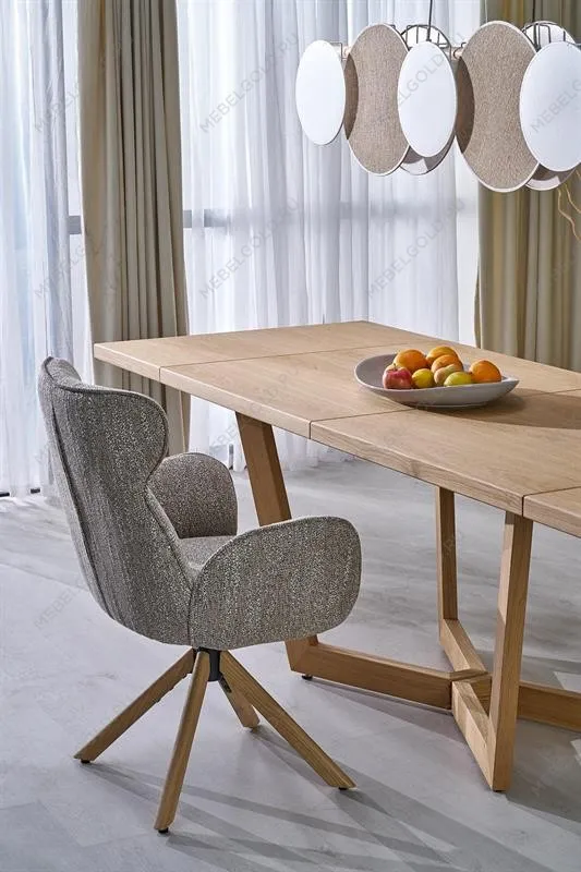 Стол обеденный Halmar MASSIVE 3 160 (дуб натуральный/дуб натуральный) | изображение 15