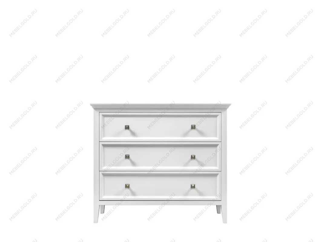 Комод 3 ящика Manhattan (Белый)