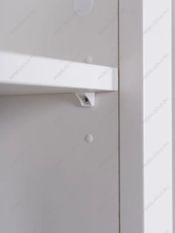 Стеллаж Сага, 70х42х215 см, белый | изображение 3