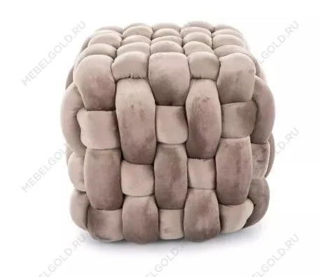 Пуф Signal FARIS Velvet (темно-бежевый) | изображение 1