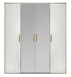 Балашиха - Шкаф Лара 4-дверный белый глянец | изображение 1