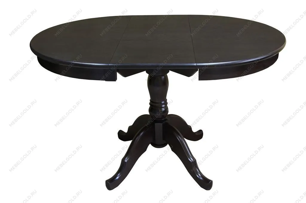 Стол Круглый (Венге/массив березы, Шпон) | изображение 1