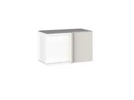 Шкаф АГУ-60 (360) правый, Виста (600*334*360) Экокожа Белый, 26309