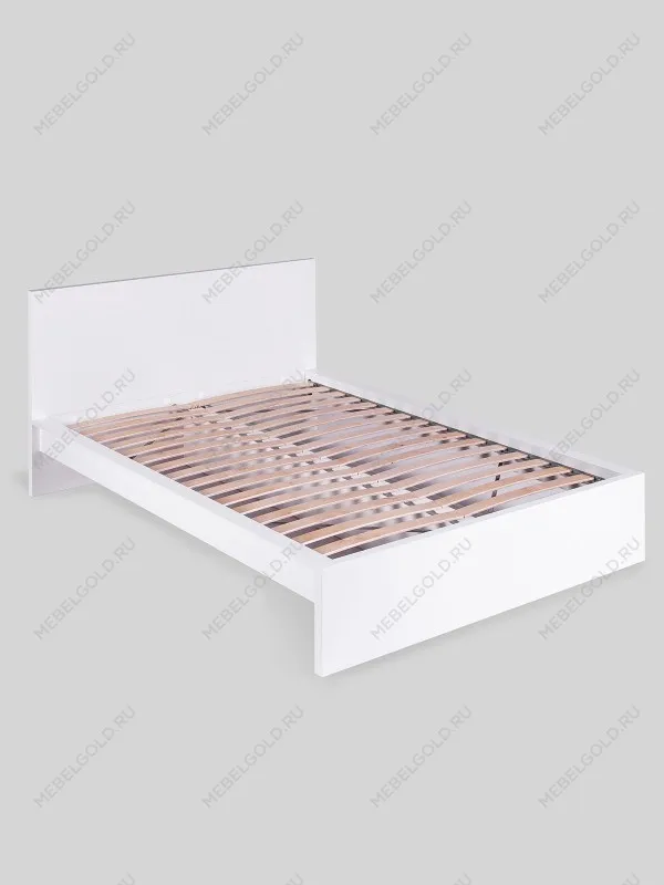 Кровать двуспальная Варма СЭНГ, 140х200 см, эмаль , белая | изображение 7