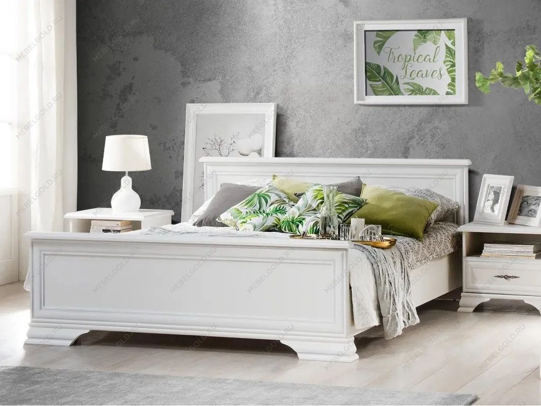 Тумба прикроватная Кентаки KOM1S белый | изображение 5