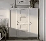 БРИМНЭС / СИРИУС тумба ИКЕА / IKEA 2 двери и 4 ящика 117х123 белая | изображение 4