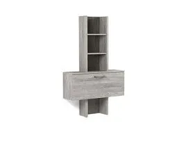 Надстройка Д-6 к тумбе малой, Денвер (900*270*1444) Риббек серый, 31309