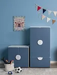 Шкаф Пикси распашной, с двумя дверьми и полкой 60x57x60, озорной василек | изображение 6