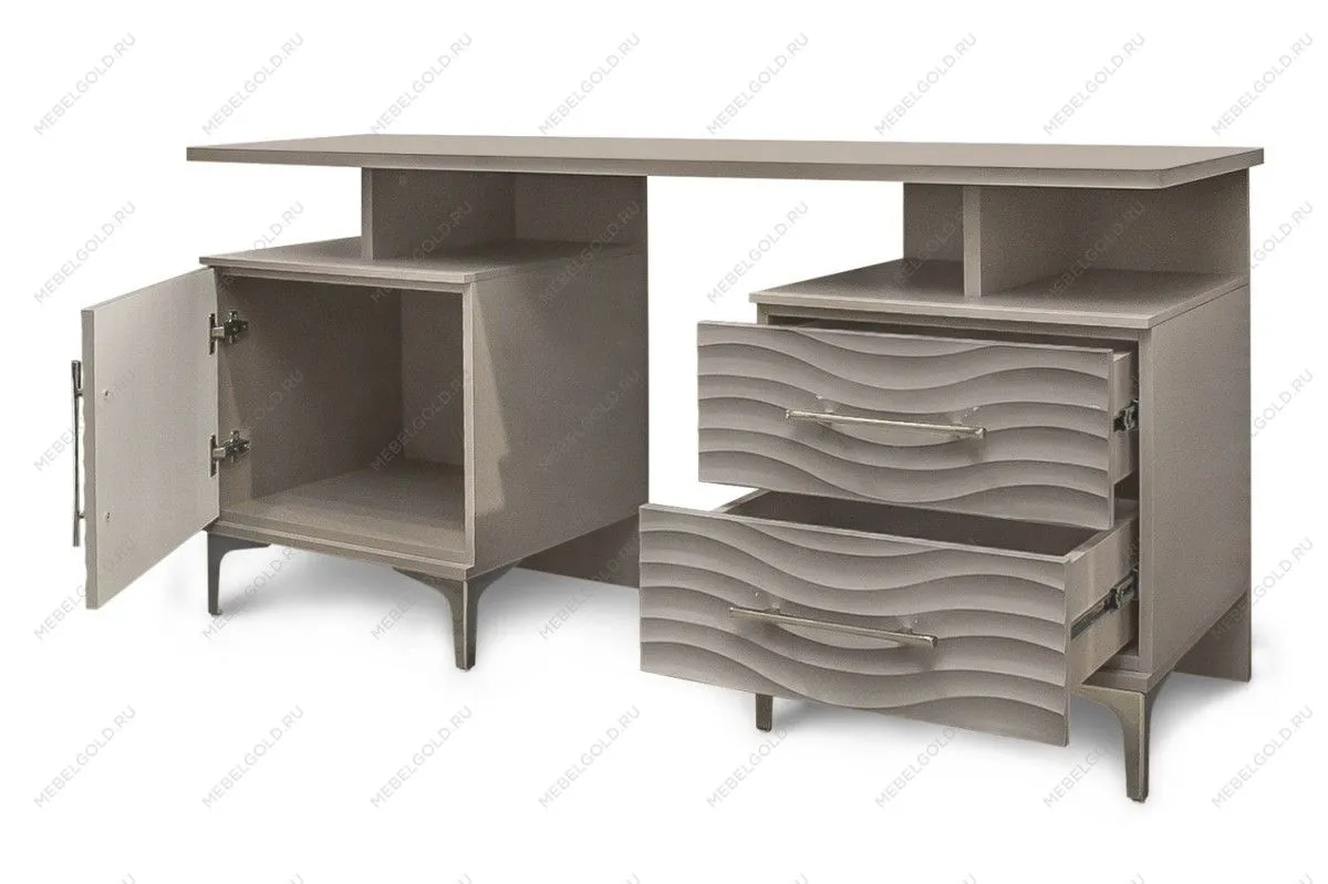 Туалетный столик Гравита серый камень глянец | изображение 1