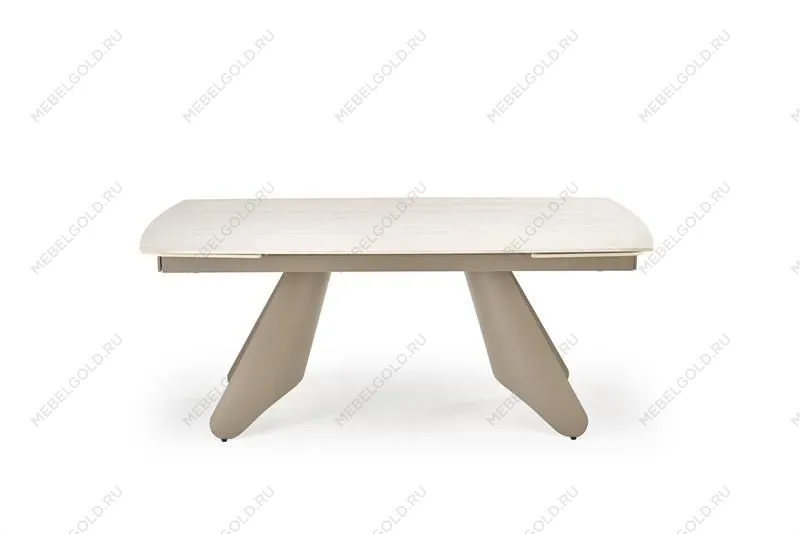 Стол обеденный Halmar SALIX 180 (травертин/кашемир) | изображение 2