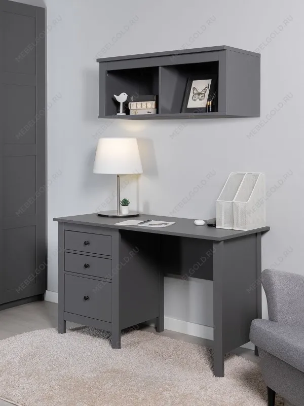 Стол письменный Сага, 120х56, серый | изображение 3