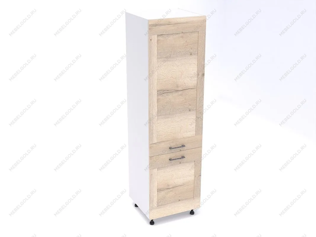 Пенал ПГ-60, Дублин (600*570*2166) Дуб галифакс белый, 21664