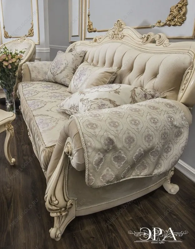 Диван Мона Лиза 3х местный крем | изображение 3