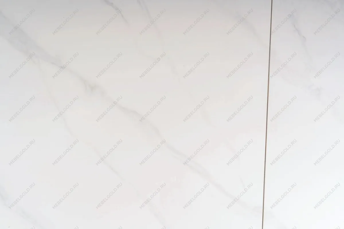 Стол обеденный Signal JOHN 150 раскладной (белый/черный) | изображение 2