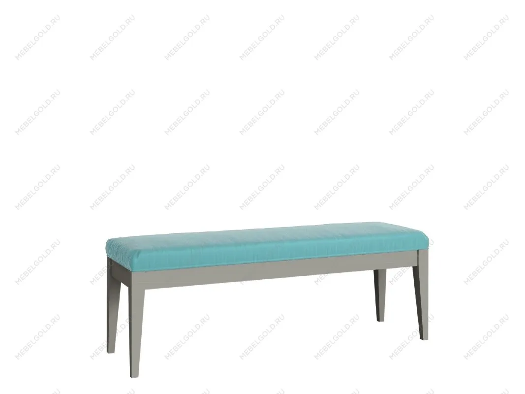 Банкетка Manhattan (Серый - 08 Микровелюр Зеленый) | изображение 1