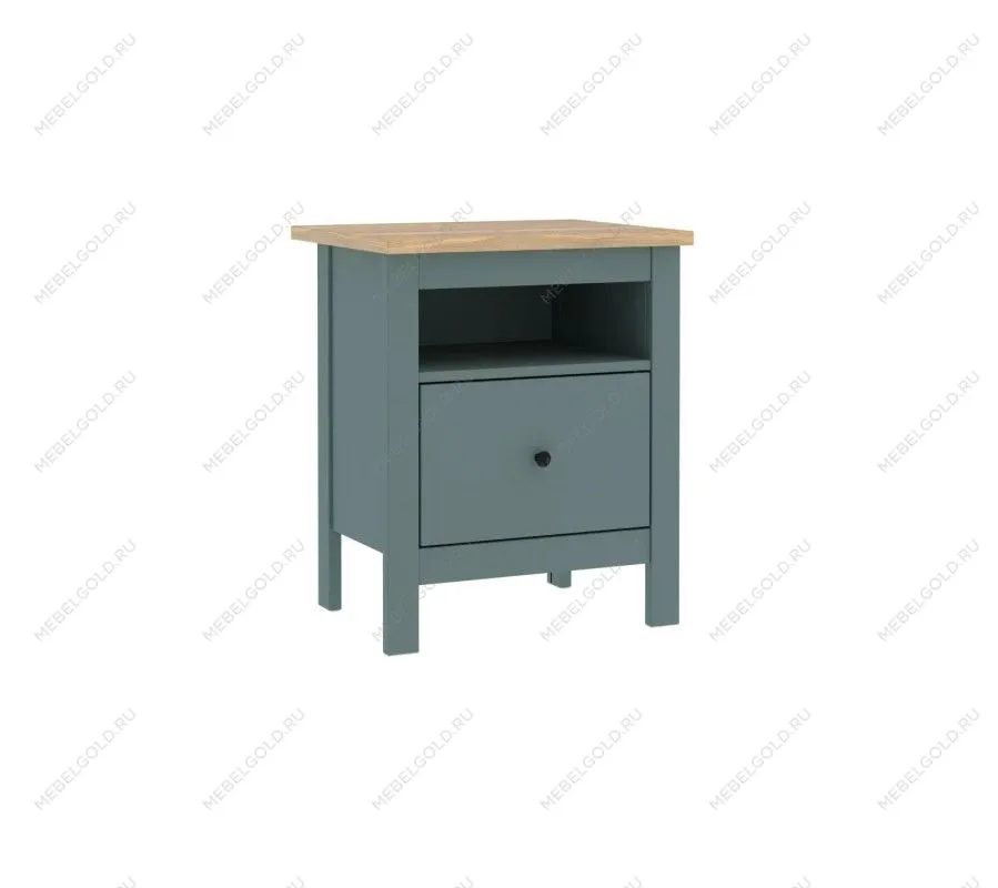 САГА тумба темно-бирюзовая/ясень | изображение 3