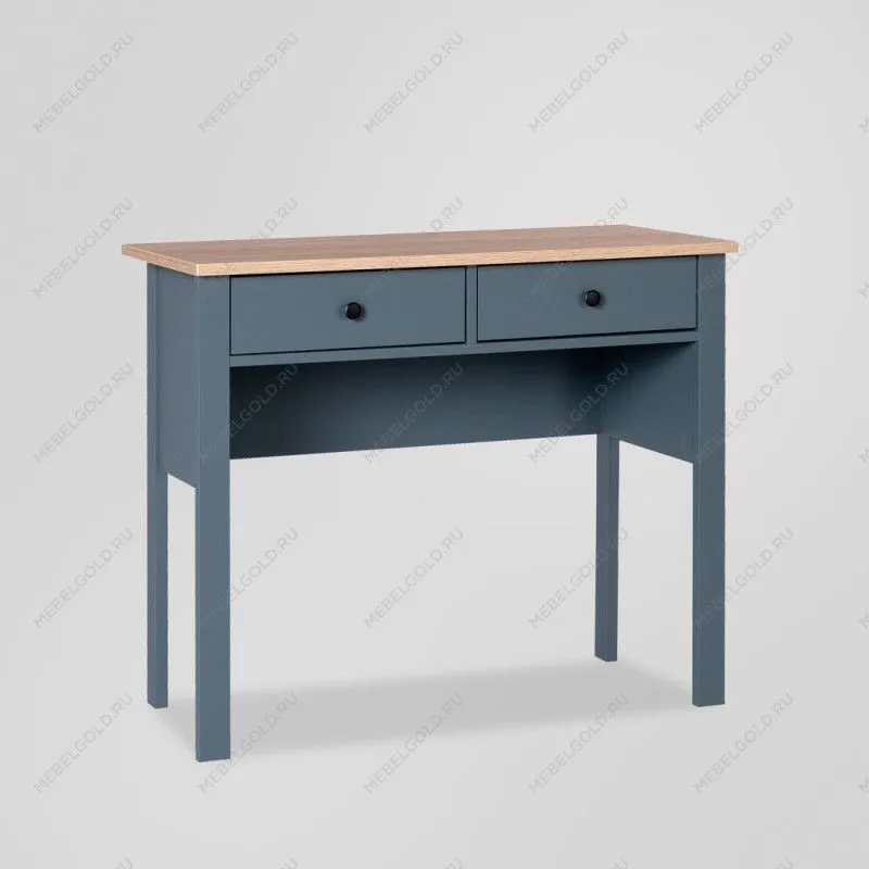 САГА стол туалетный 92х45 темно-бирюзовый/ясень