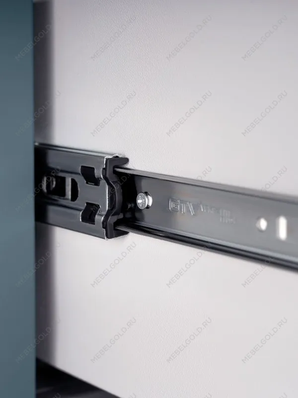 Тумба ТВ Сага, 3 ящика, 131х42х63 см, темно-бирюзовая | изображение 5