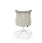 Кресло компьютерное Halmar DUMBO (светло-серый/белый) | изображение 5