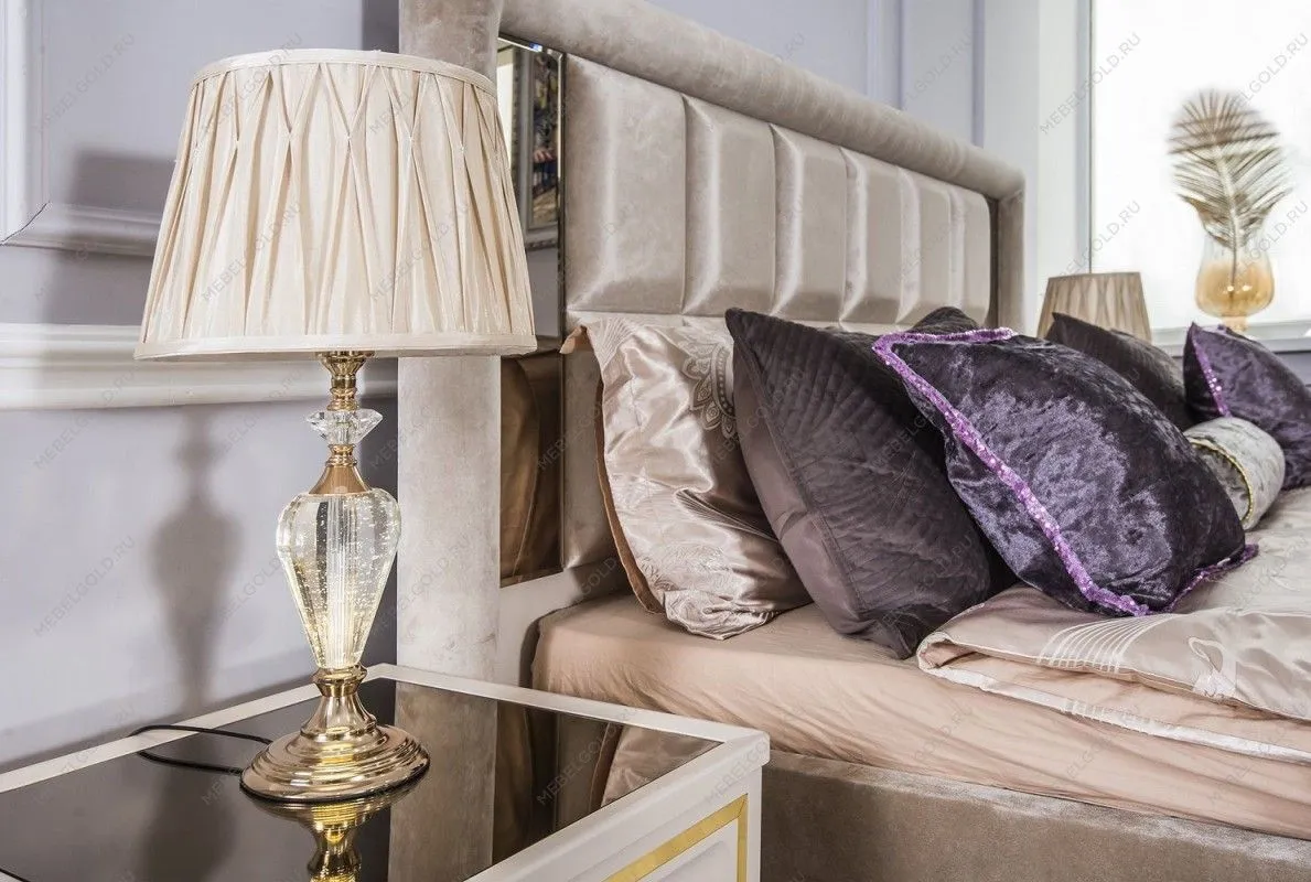 Кровать Замира 160x200 см бежевый | изображение 8