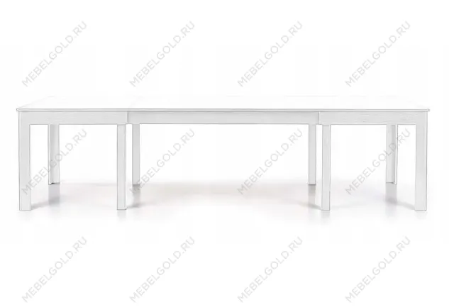 Стол обеденный Halmar SEWERYN 160/300 раскладной (белый) | изображение 3