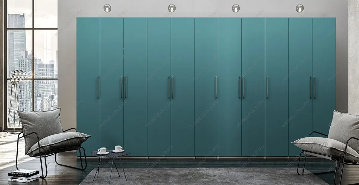 Шкаф Отис МН-039-09 П9 с фасадом МДФ (краска глянец RAL) | изображение 3